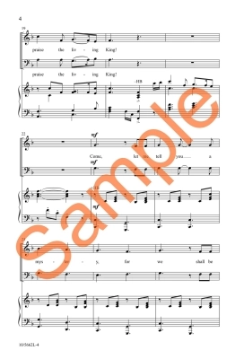 O Praise the Living King! - Wordsworth/Larson - 2pt Mixed