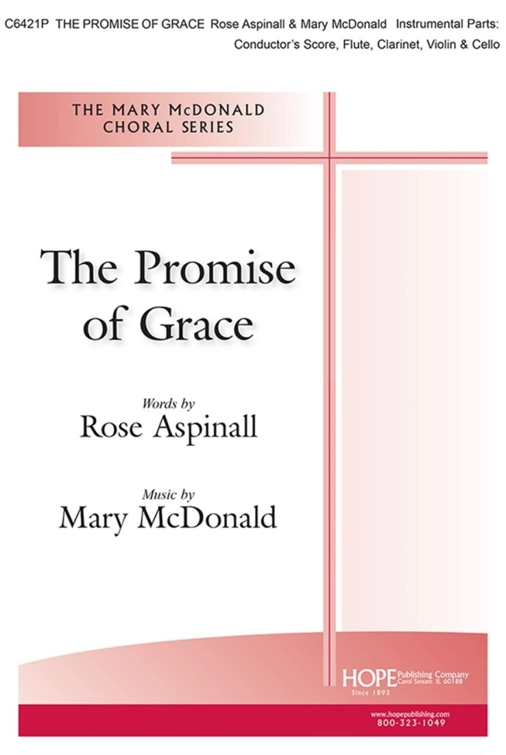 The Promise of Grace - Aspinall/McDonald - Instrumental Parts