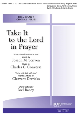 Take It to the Lord In Prayer - Raney - Rhythm Parts