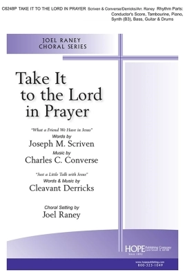 Hope Publishing Co - Take It to the Lord In Prayer - Raney - Rhythm Parts