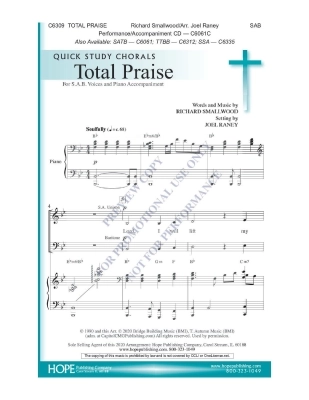 Total Praise - Smallwood/Raney - SAB