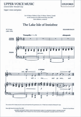 Oxford University Press - The Lake Isle of Innisfree - Yeats/Daley - SSA
