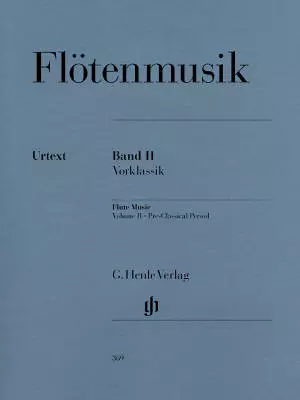 G. Henle Verlag - Flute Music Volume II, Pre-Classical - Heinemann/Graf/Petrenz - Flute/Bass/Piano - Book