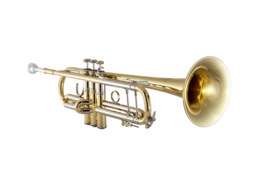 19043 .459\'\' Medium-Large Bore Stradivarius Trumpet, #43 Bell - Clear Lacquer