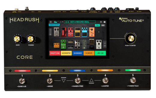 HeadRush - Core Guitar FX/Amp Modeler/Vocal Processor