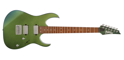Ibanez - Guitare lectrique GioGRG121SP fini camlon (vert et jaune) en production limite