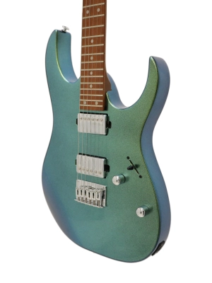 GRG121SP Gio Electric Guitar - Limited Green/Yellow Chameleon