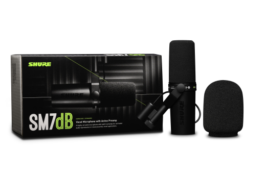 Shure SM7dB Dynamic Vocal Microphone | Long & McQuade