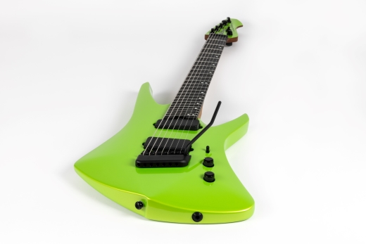 Kaizen Apollo 7-String Multi-Scale Electric Guitar with Case - Kryptonite