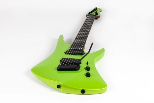 Kaizen Apollo 7-String Multi-Scale Electric Guitar with Case - Kryptonite