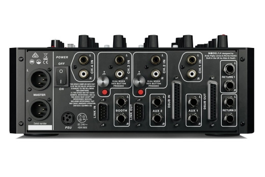 Model 1.4 4-Channel Analog Compact DJ Mixer