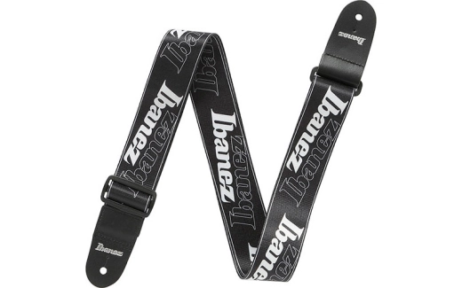 Ibanez - Black Logo Guitar Strap