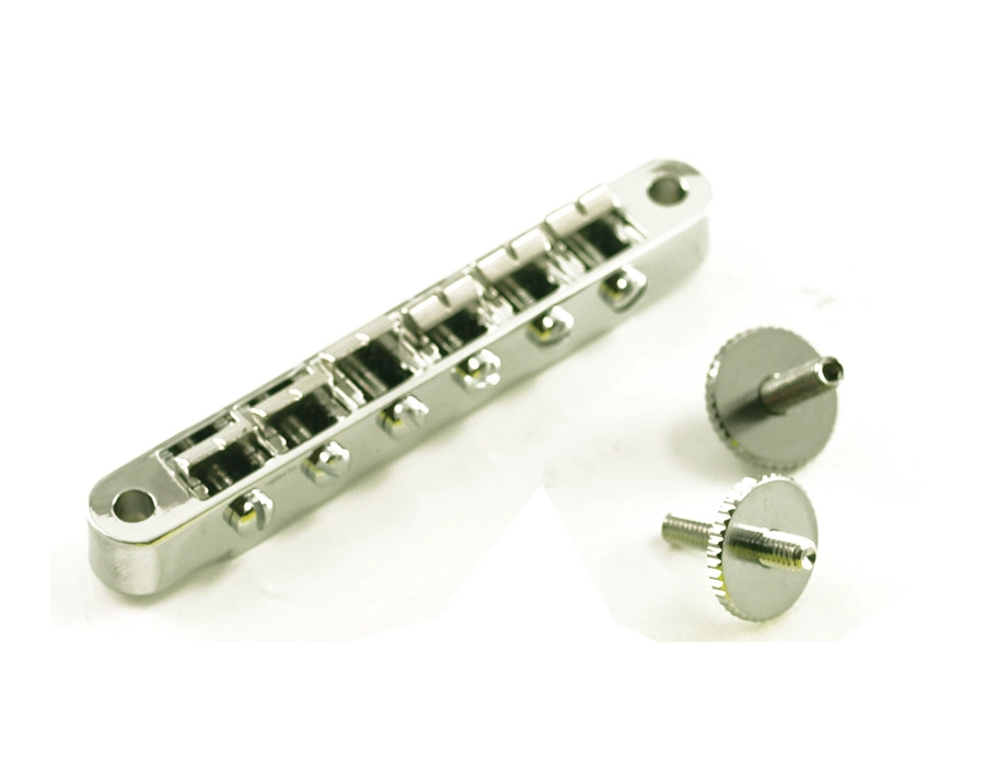 ABR-1 Style Tune-O-Matic Bridge with C Clips - Chrome