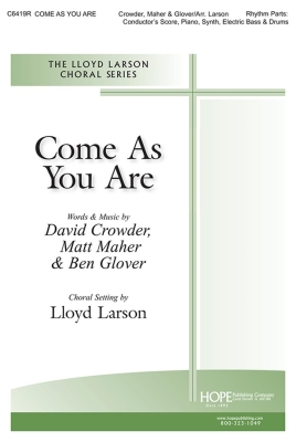 Hope Publishing Co - Come As You Are - Larson - Rhythm Parts