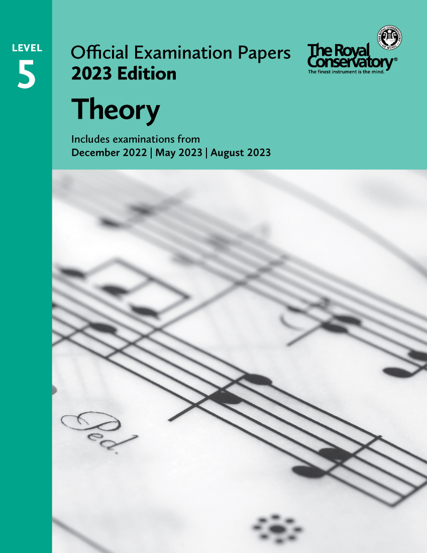 RCM Official Examination Papers 2023 Edition: Theory, Level 5 - Book