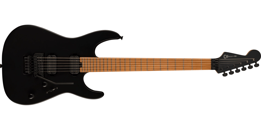 Limited Edition Pro-Mod DK24R HH FR, Caramelized Maple Fingerboard - Satin Black