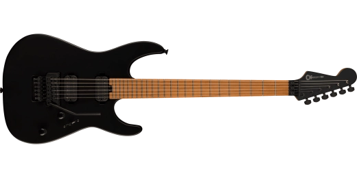 Charvel Guitars - Limited Edition Pro-Mod DK24R HH FR, Caramelized Maple Fingerboard - Satin Black