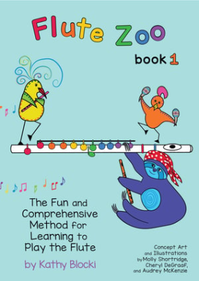 Blocki Flute Method - Flute Zoo Book 1 - Blocki - Flute - Book