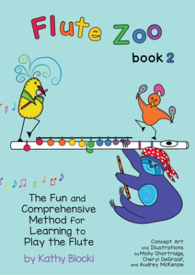 Blocki Flute Method - Flute Zoo Book 2 - Blocki - Flute - Book