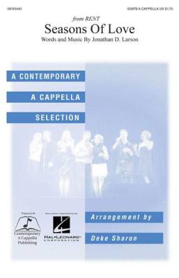 Contemporary A Cappella Publishing - Seasons of Love
