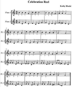 Blocki Flute Method Supplemental Duet Book 1 - Blocki - Flute Duets - Book