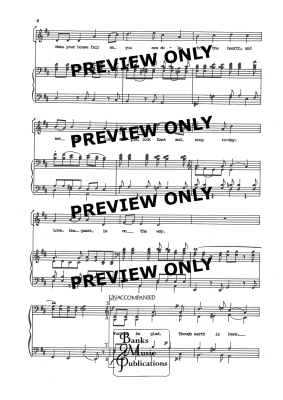 People Look East, op. 67 - Steel - SATB