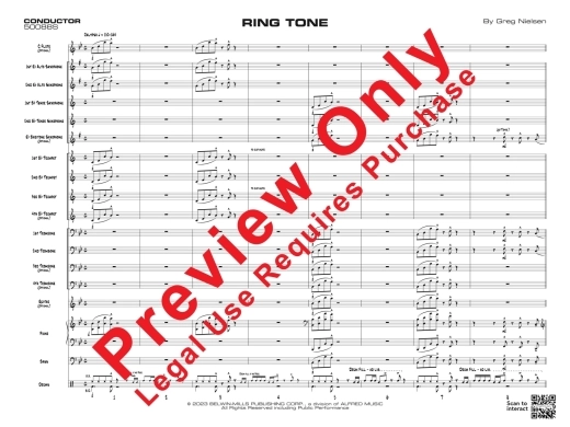 Ring Tone - Nielsen - Jazz Ensemble - Gr. 2.5