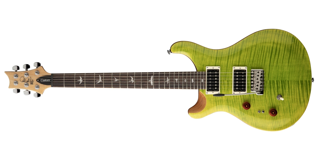 SE Custom 24-08 Electric Guitar, Left-Handed - Eriza Verde