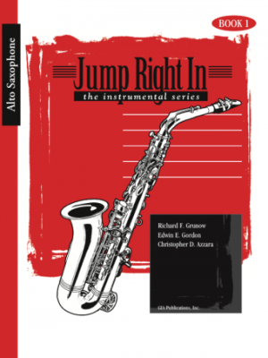 GIA Publications - Jump Right In: Student Book 1 (Revised Edition) - Alto Saxophone - Book/Audio Online