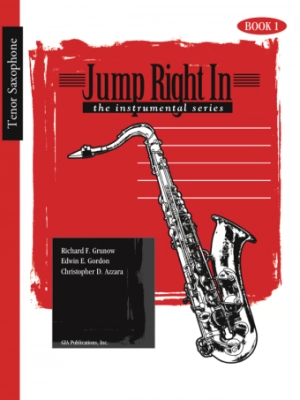 GIA Publications - Jump Right In: Student Book 1 (Revised Edition) - Tenor Saxophone - Book/Audio Online