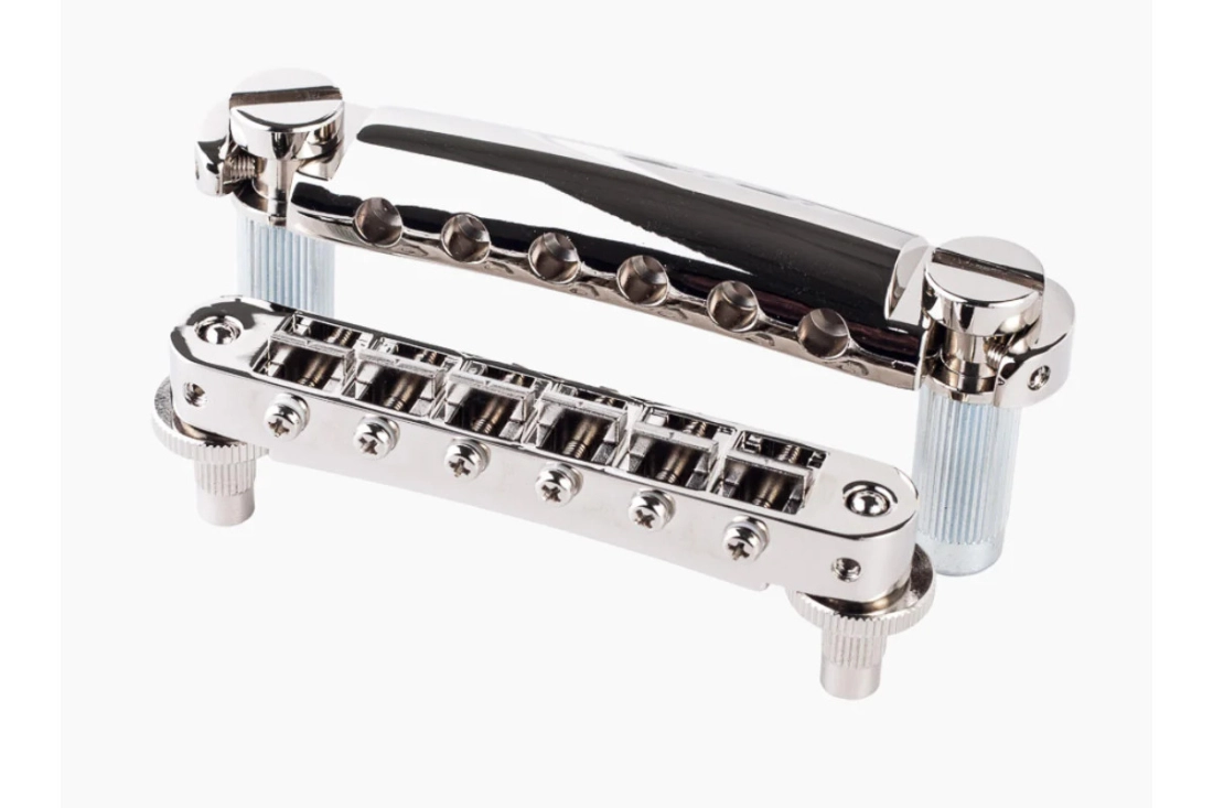 LPM04 Standard Tunematic Bridge with Tailpiece - Nickel