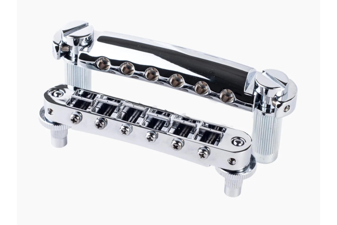 LPM04 Standard Tunematic Bridge with Tailpiece - Chrome