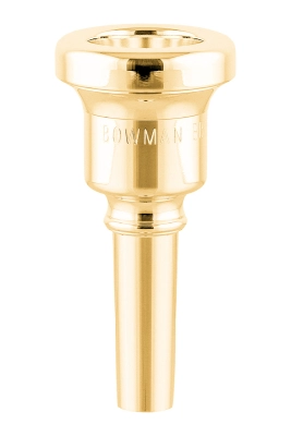 Griego Mouthpieces - Brian Bowman Euphonium Mouthpiece, Large Shank - Gold