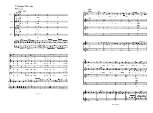 Requiem - Mozart/Ostrzyga - Vocal Score - Book