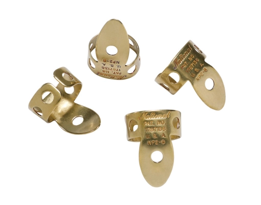 National Brass Finger Picks - 4-Pack