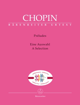 Baerenreiter Verlag - Preludes: A Selection - Chopin - Piano - Book