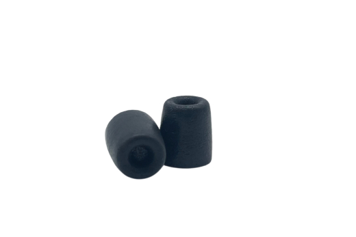 Shure - 100-Series Comply Black Foam Sleeves for Shure Earphones - 100 Pack (Large)