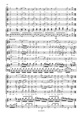 Missa in C major K. 317 \'\'Coronation Mass\'\' - Mozart/Holl - Vocal Score - Book