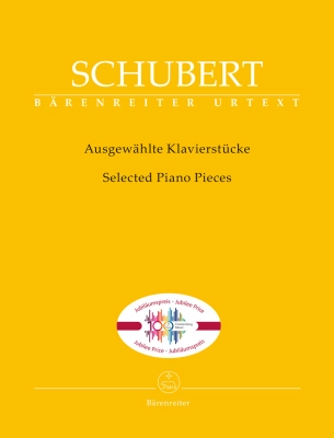 Baerenreiter Verlag - Selected Piano Pieces (Jubilee Edition) - Schubert - Piano - Book
