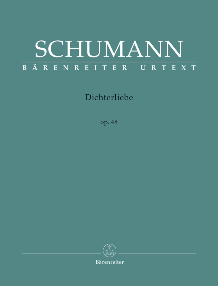 Dichterliebe op. 48 - Schumann/Heine/Ewert - High Voice/Piano - Book