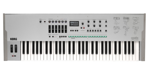 Korg - Limited Edition Opsix SE Platinum Altered FM Synthesizer