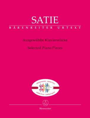 Baerenreiter Verlag - Selected Piano Pieces (Jubilee Edition) - Satie - Piano - Book