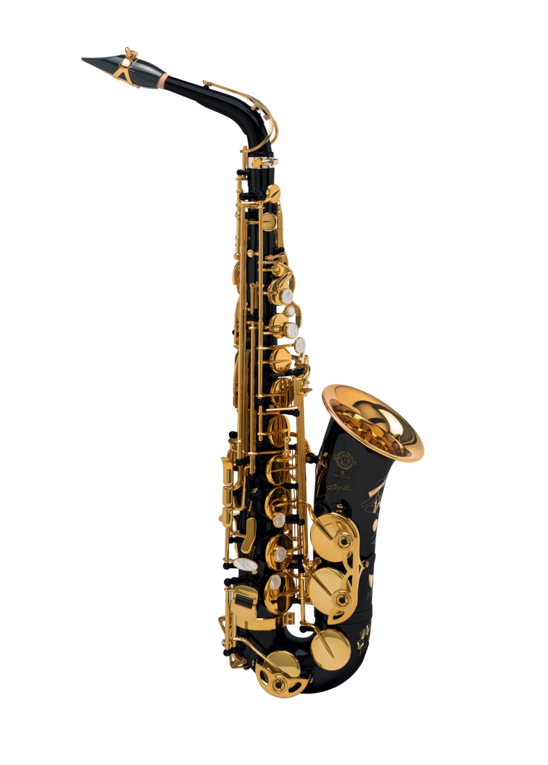 82SIG Paris Signature Professional Alto Saxophone - Black Lacquer