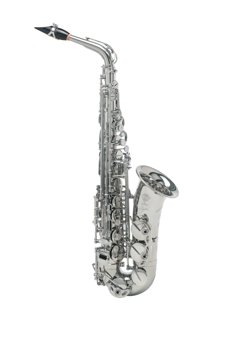 82SIG Paris Signature Professional Alto Saxophone - Silver-Plated