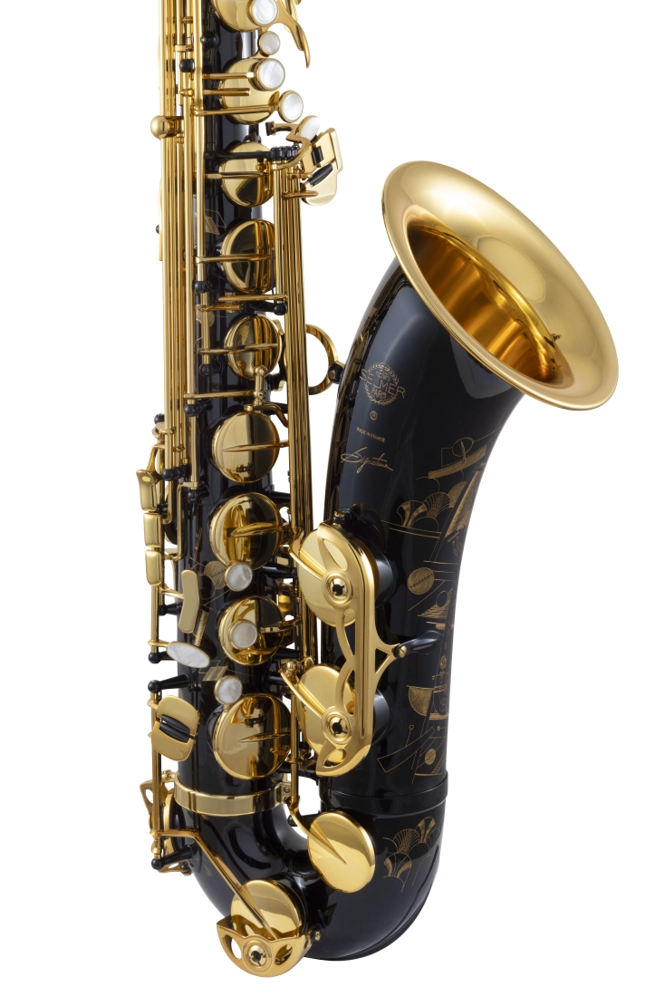 84SIG Paris Signature Professional Tenor Saxophone - Black Lacquer