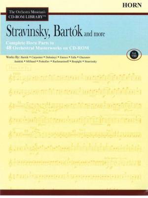 Hal Leonard - Stravinsky, Bartok and More - Vol. 8
