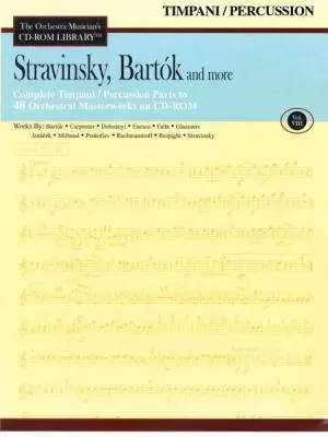 Hal Leonard - Stravinsky, Bartok and More - Vol. 8