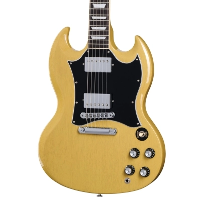 SG Standard Electric Guitar with Softshell Case - TV Yellow