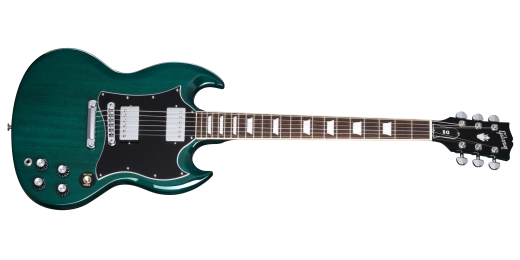 Gibson - SG Standard Electric Guitar with Softshell Case - Translucent Teal