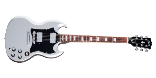 Gibson - SG Standard Electric Guitar with Softshell Case - Silver Mist